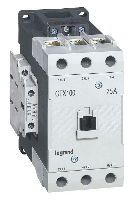 Контактор Legrand CTX-3 3P 75А 2НО 2HЗ ~380В 416188