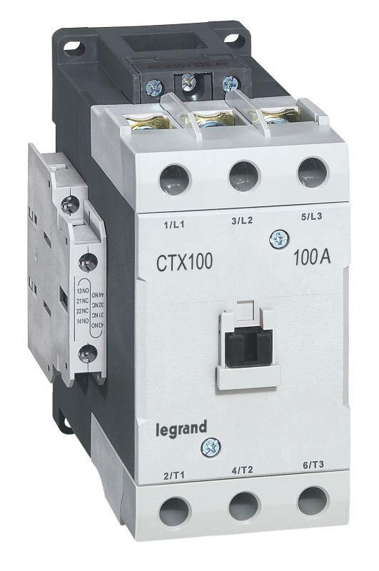 Контактор Legrand CTX-3 3P 100А 2НО 2HЗ~380В 416228