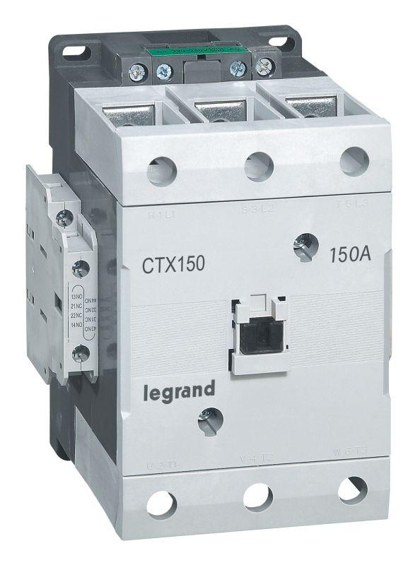 Контактор Legrand CTX-3 3P 150А 2НО 2HЗ =24В 416261