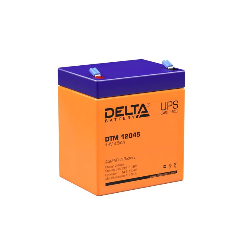 Аккумулятор UPS 12В 4.5А.ч Delta DTM 12045