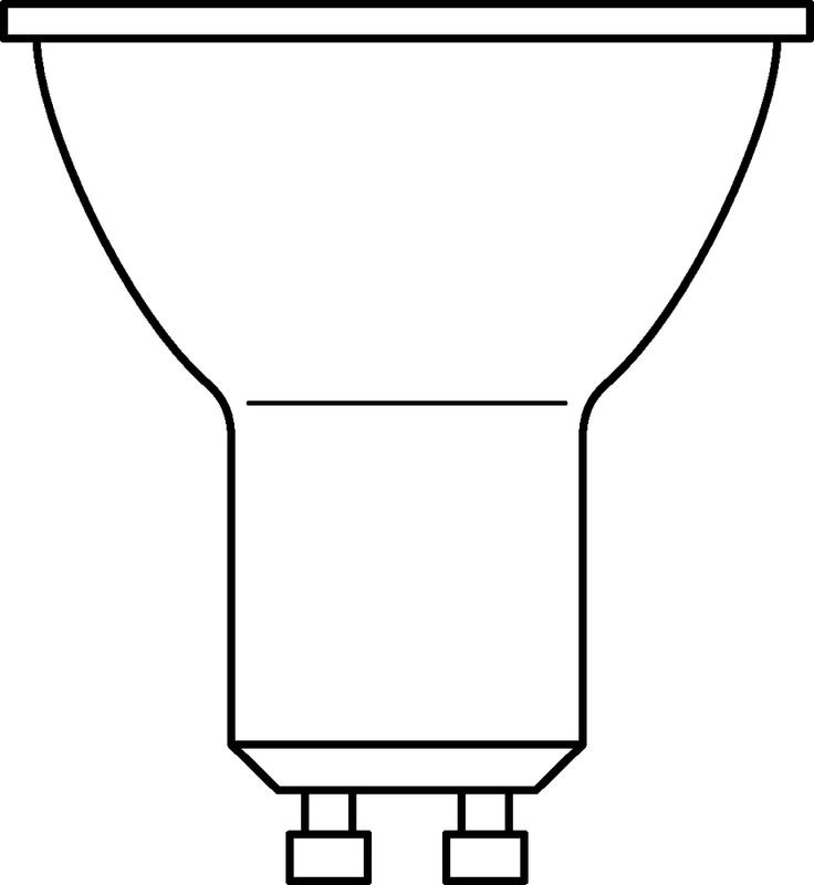 Лампа светодиодная LED Value LVPAR1660 7SW/840 230В GU10 10х1 RU OSRAM 4058075581586